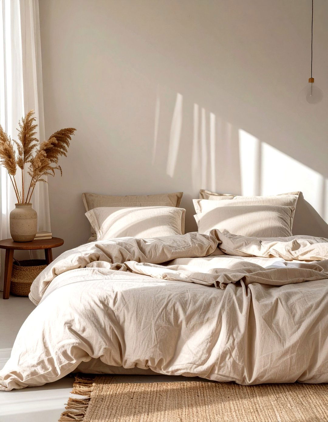 The Art of Imperfectly Made Beds - 30 what is wabi-sabi interior design ideas