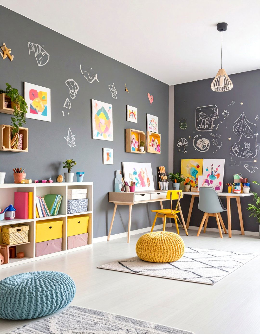 The Artistic Expression Studio Room - 30 girl room decor ideas