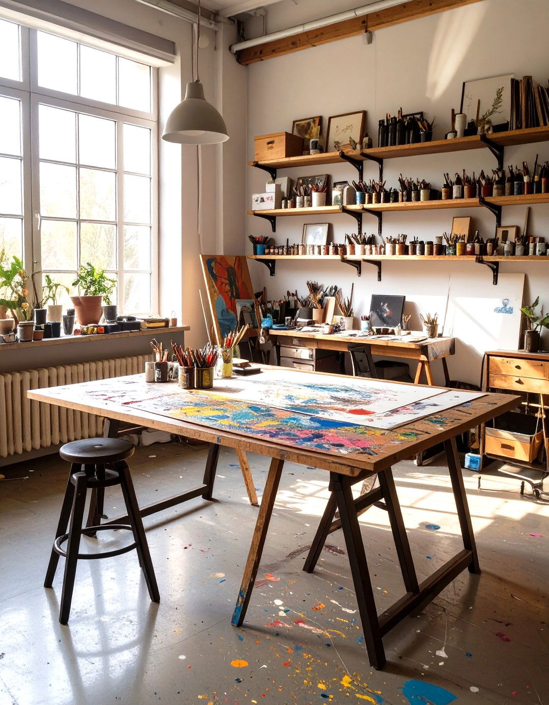 The Artistic Studio Home Office - 30 home office inspo ideas