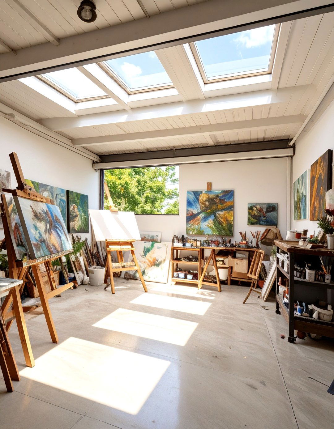 The Artists Creative Studio - 30 garage apartment ideas