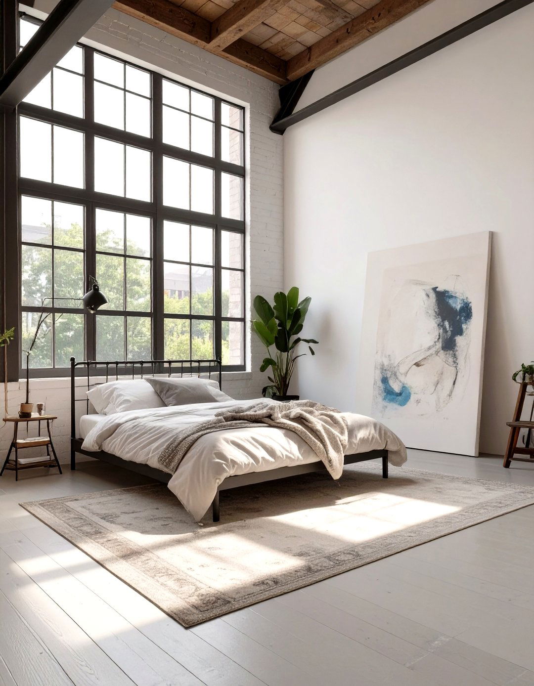 The Artists Loft Minimalist Bedroom - 30 minimalist bedroom ideas