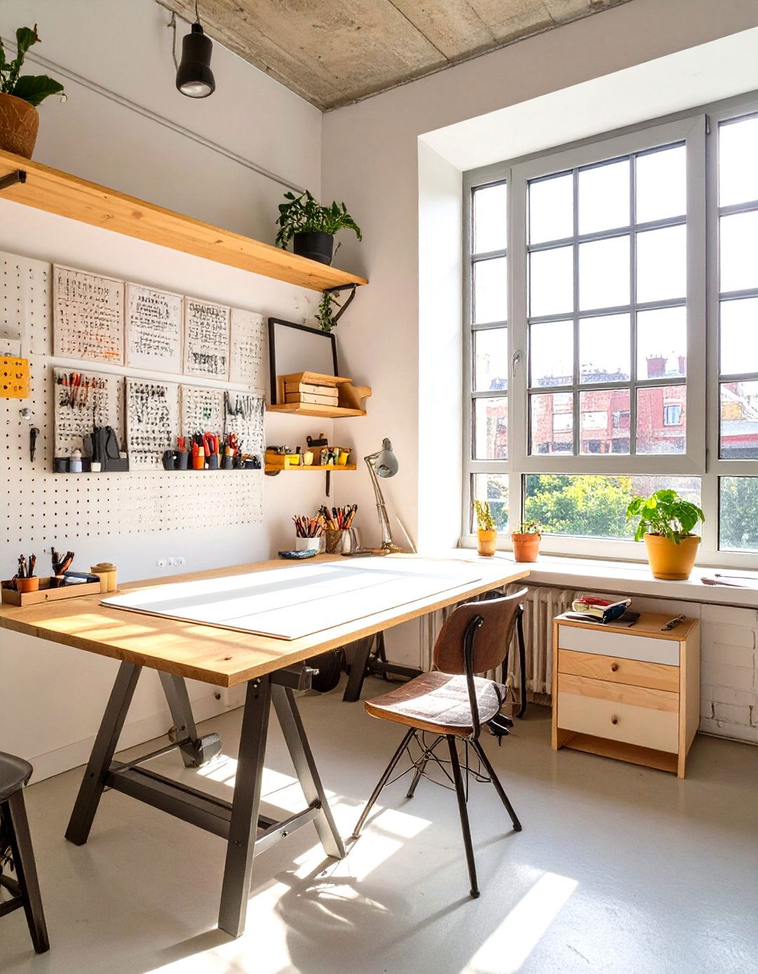 The Artists Loft Office - 30 creative small office interior design ideas