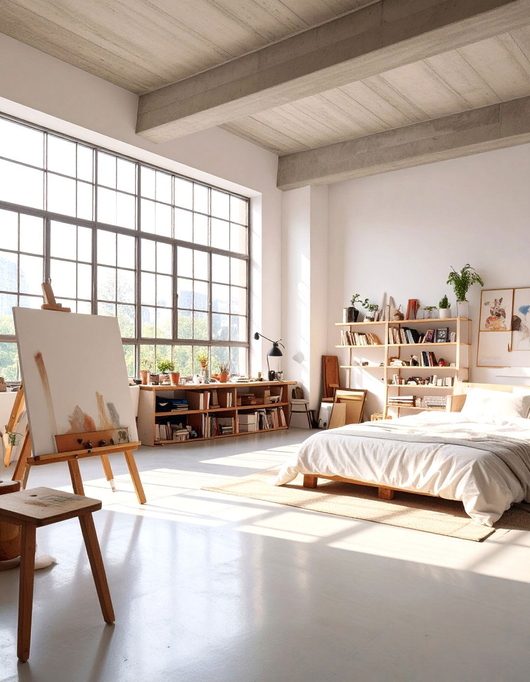 The Artists Studio Bedroom - 30 cool bedroom ideas