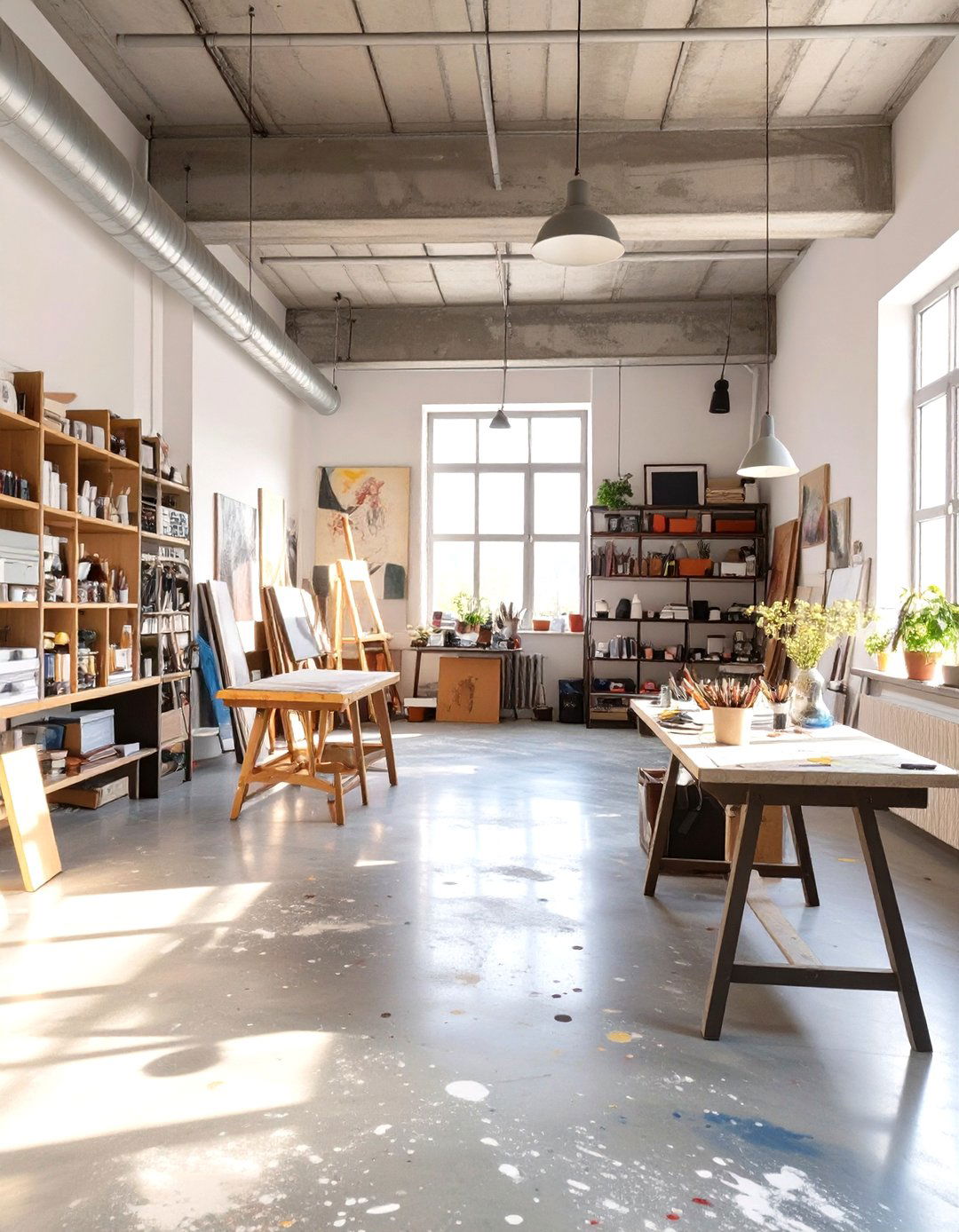 The Artists Studio Industrial Apartment - 30 industrial style interior design ideas
