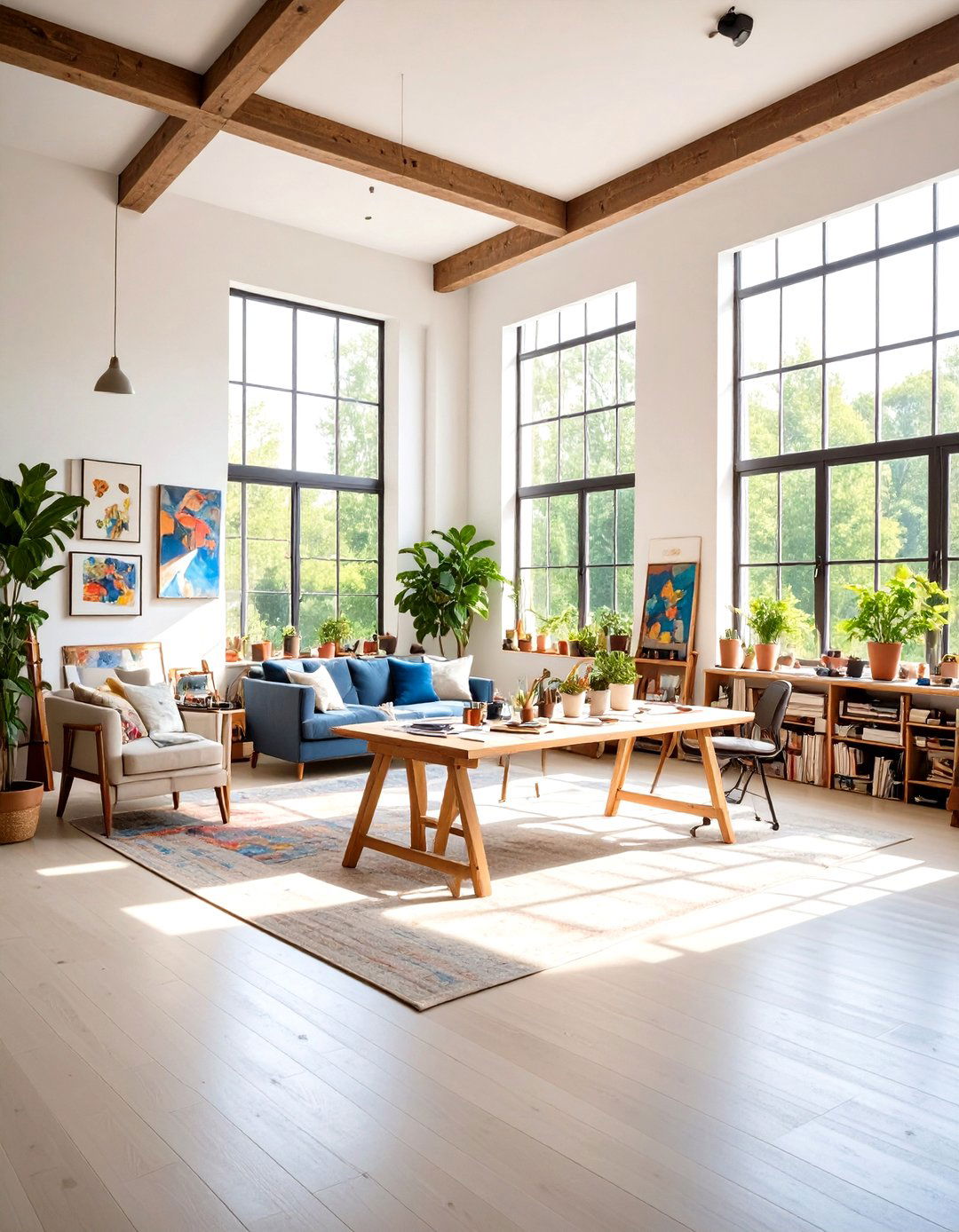 The Artists Studio Living Room - 30 living room remodel ideas