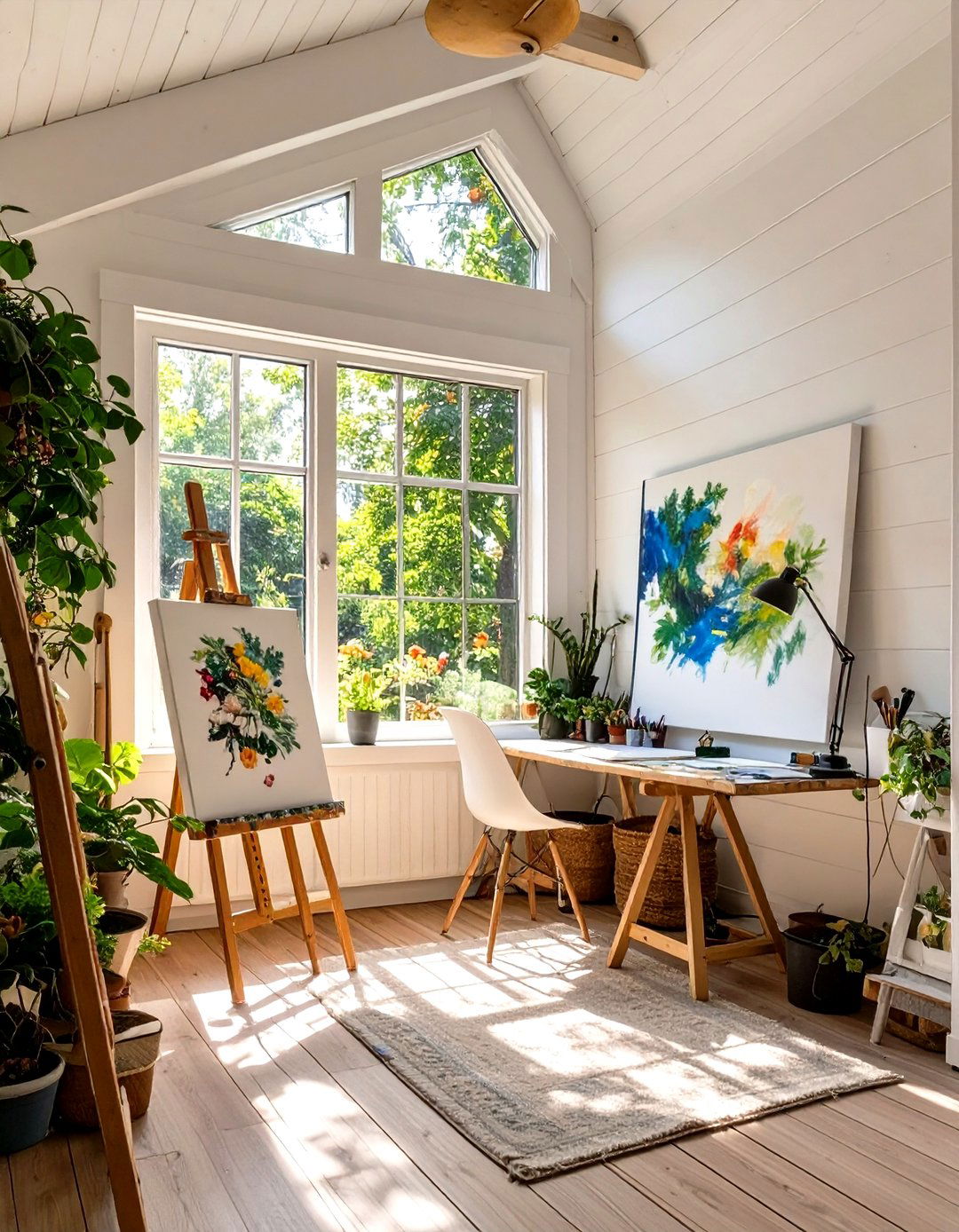 The Artists Studio Shed Office - 30 shed office ideas