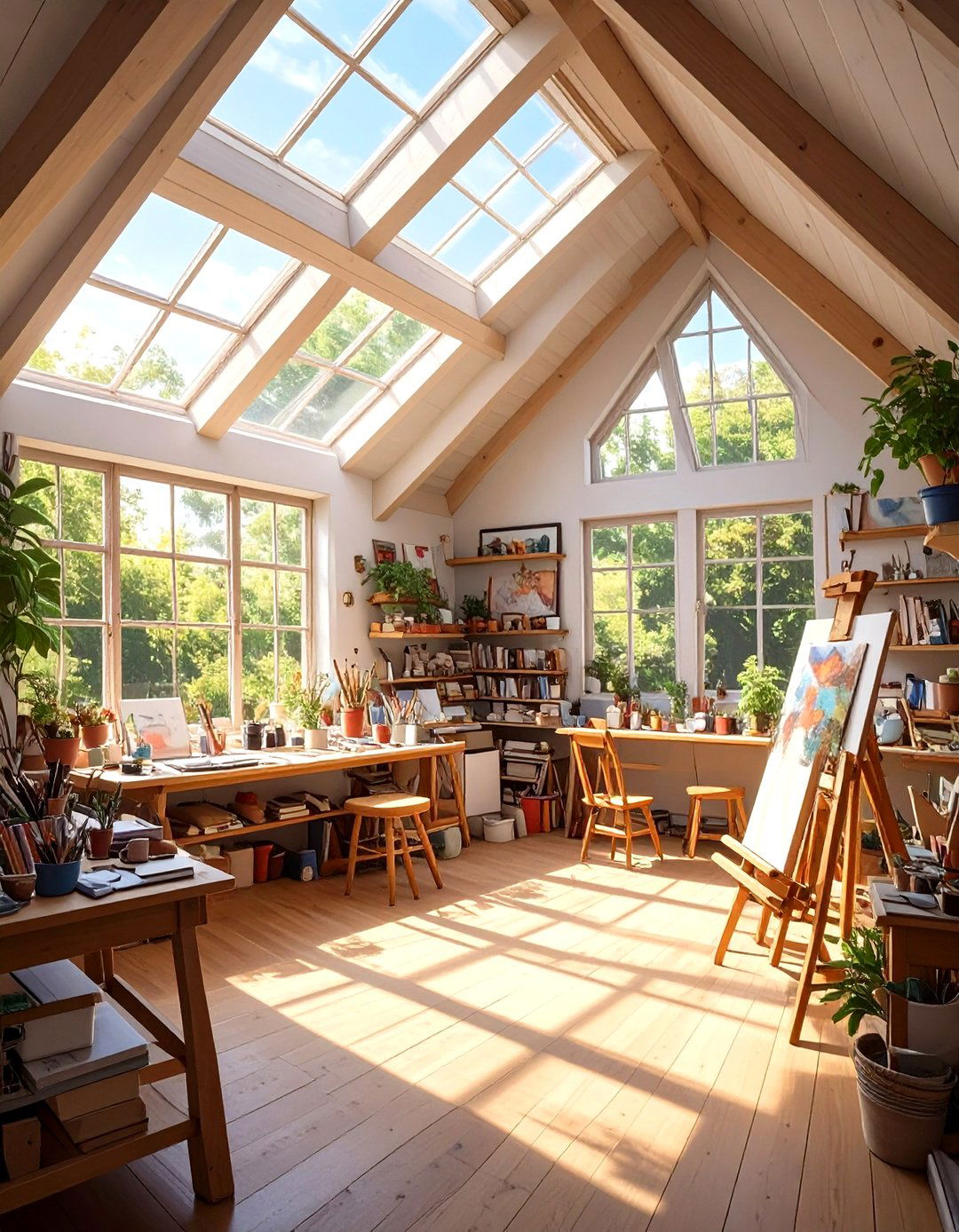 The Artists Studio Shed - 30 man cave shed ideas