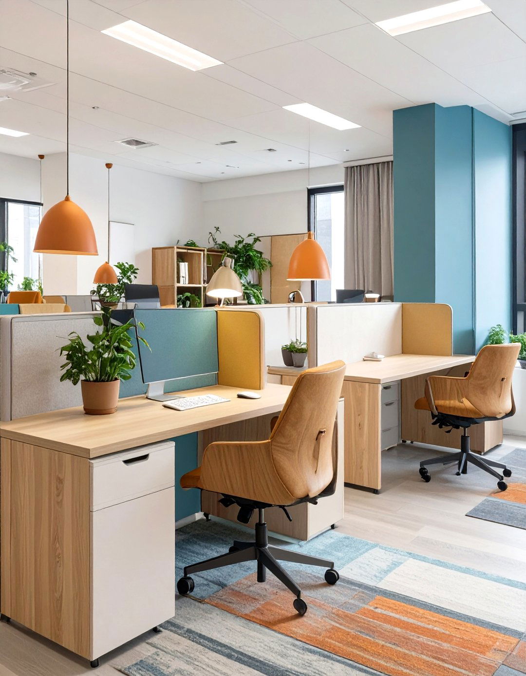 The Arts and Crafts Cubicle - 30 office cubicle decor ideas