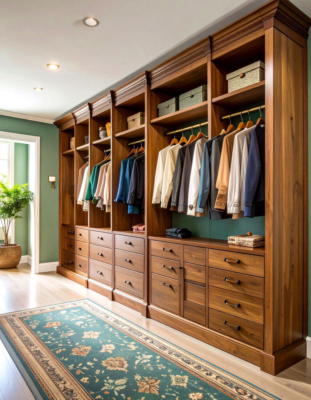 The Arts and Crafts Hallway Closet - 30 hallway closet ideas