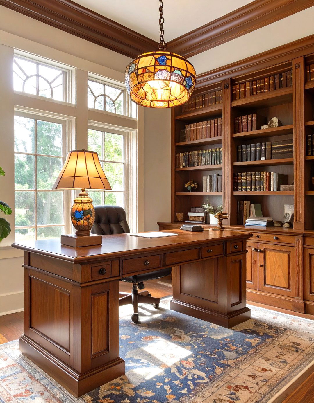 The Arts and Crafts Home Office - 30 home office interior design ideas