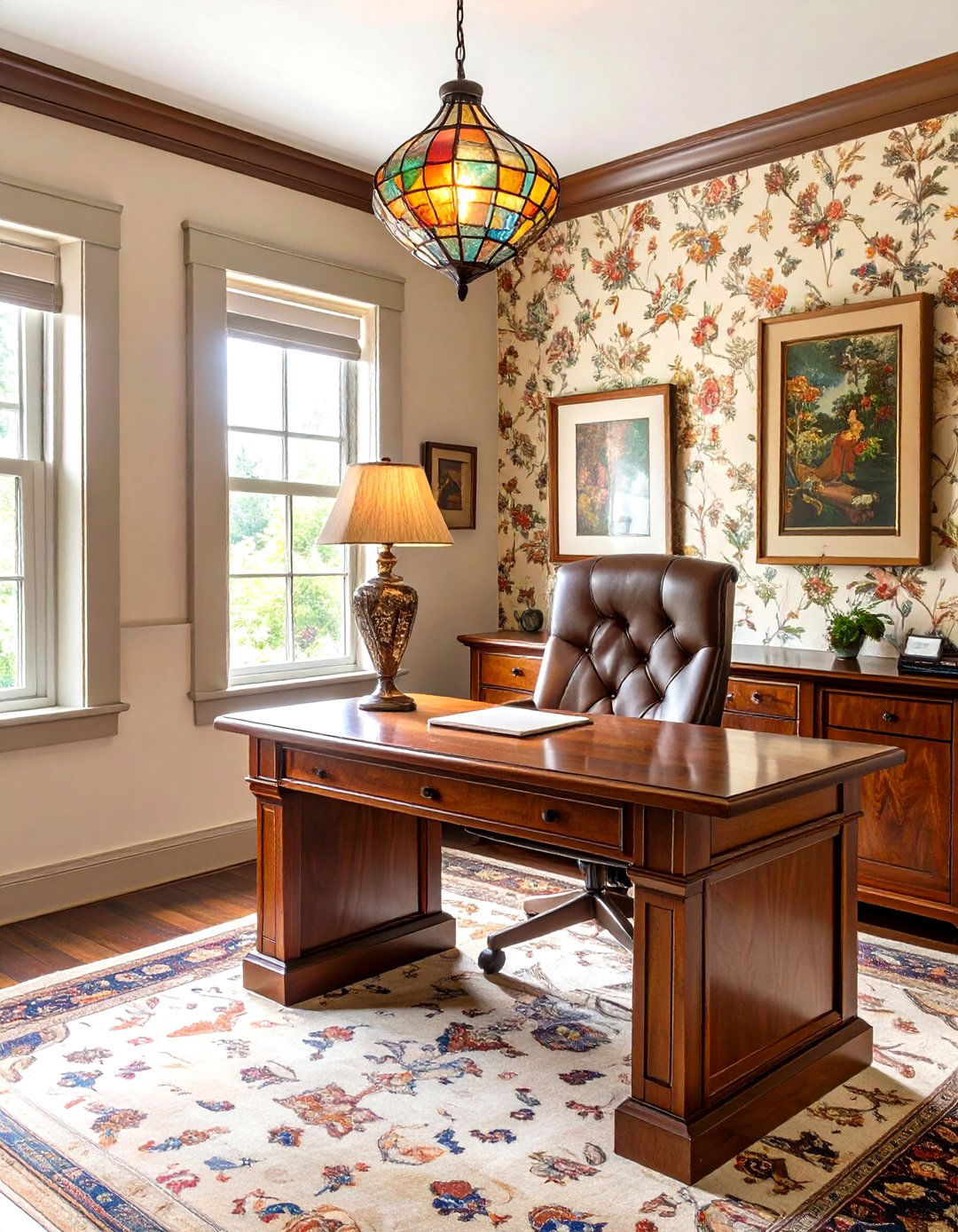 The Arts and Crafts Home Office - 30 home office decor ideas for her
