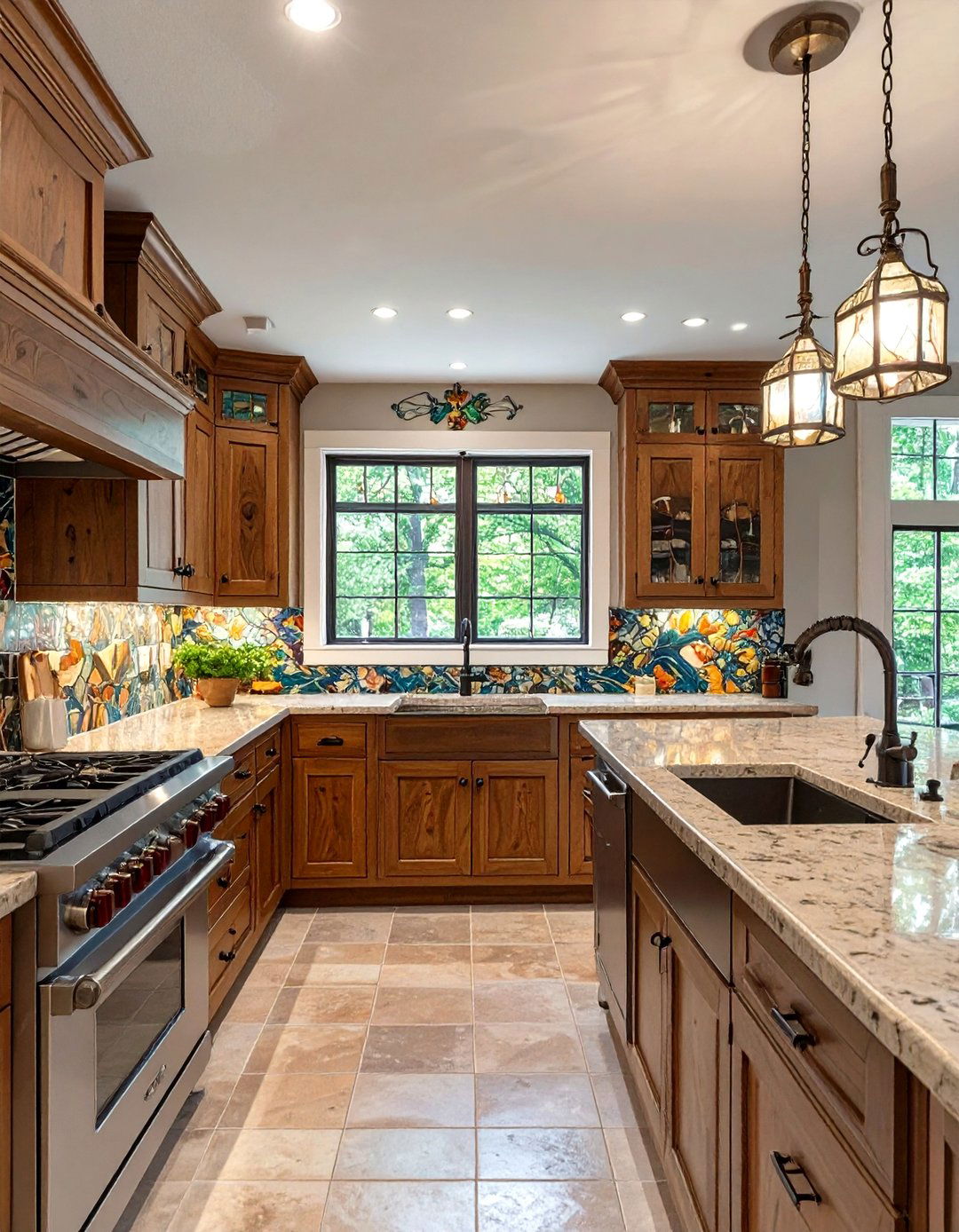 The Arts and Crafts Kitchen - 30 basement kitchen ideas