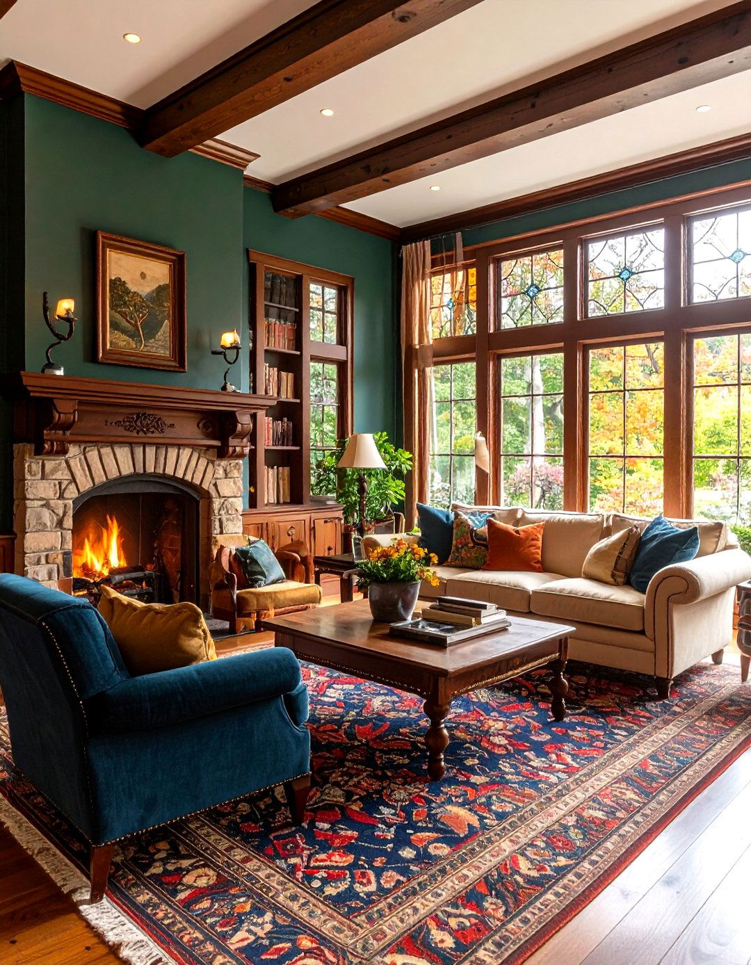 The Arts and Crafts Living Room - 30 home decor ideas living room