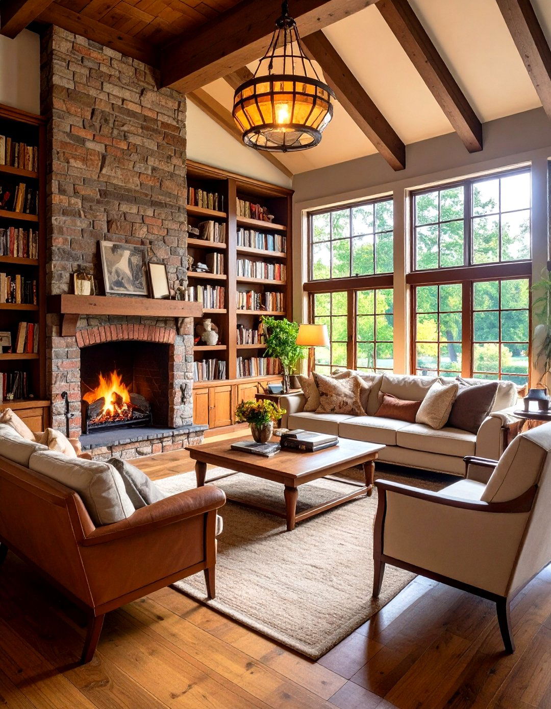 The Arts and Crafts Living Room - 30 living room decoration ideas