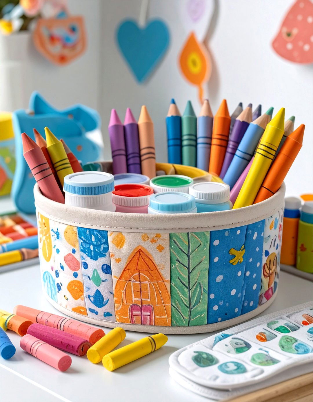 The Arts and Crafts Starter Kit - 30 homemade diy baby shower gift basket ideas