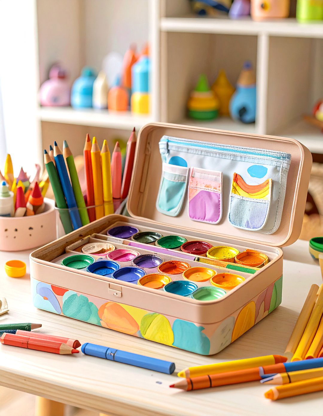 The Arts and Crafts Starter Kit - 30 baby shower gift basket ideas