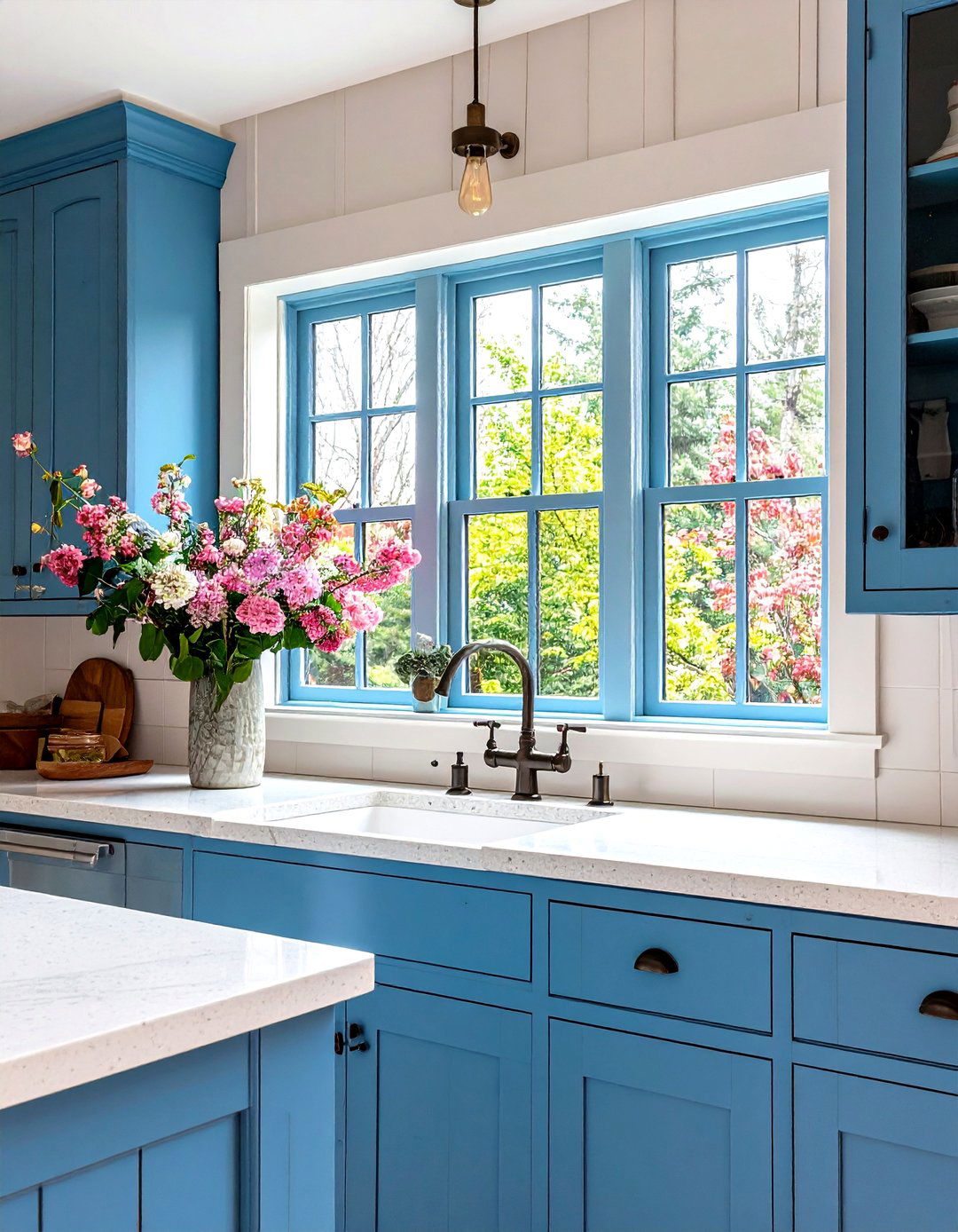 The Arts and Crafts Style Kitchen Window - 30 kitchen window ideas over sink
