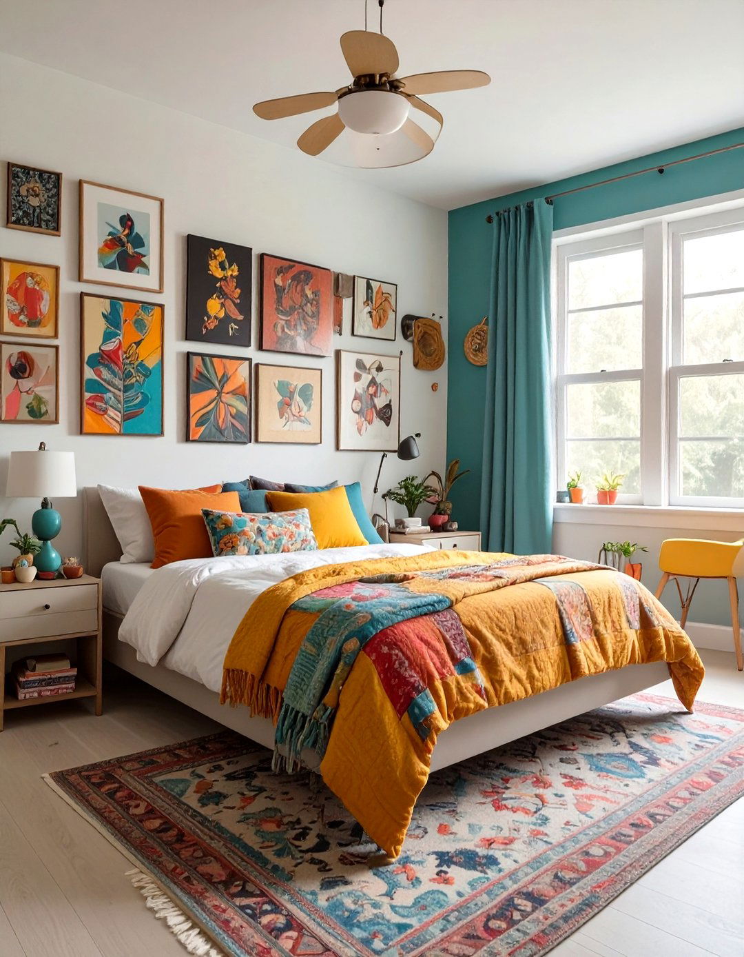The Artsy Eclectic Dorm Room - 30 dorm room ideas for girls