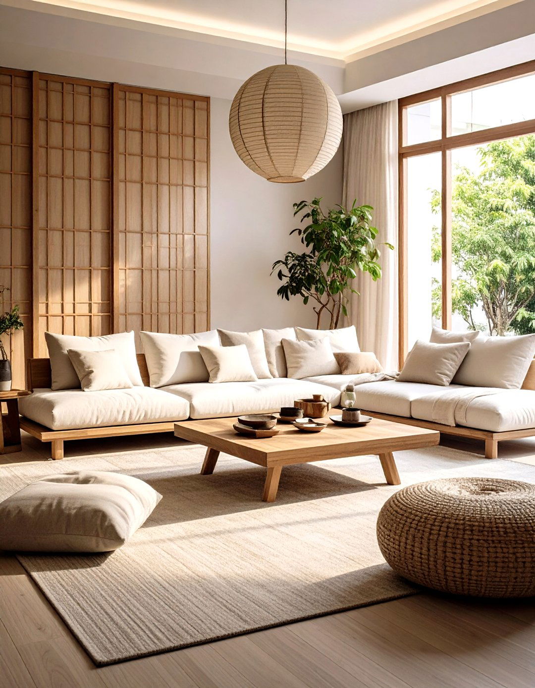 The Asian Fusion Eclectic Living Room - 30 living room ideas for small spaces