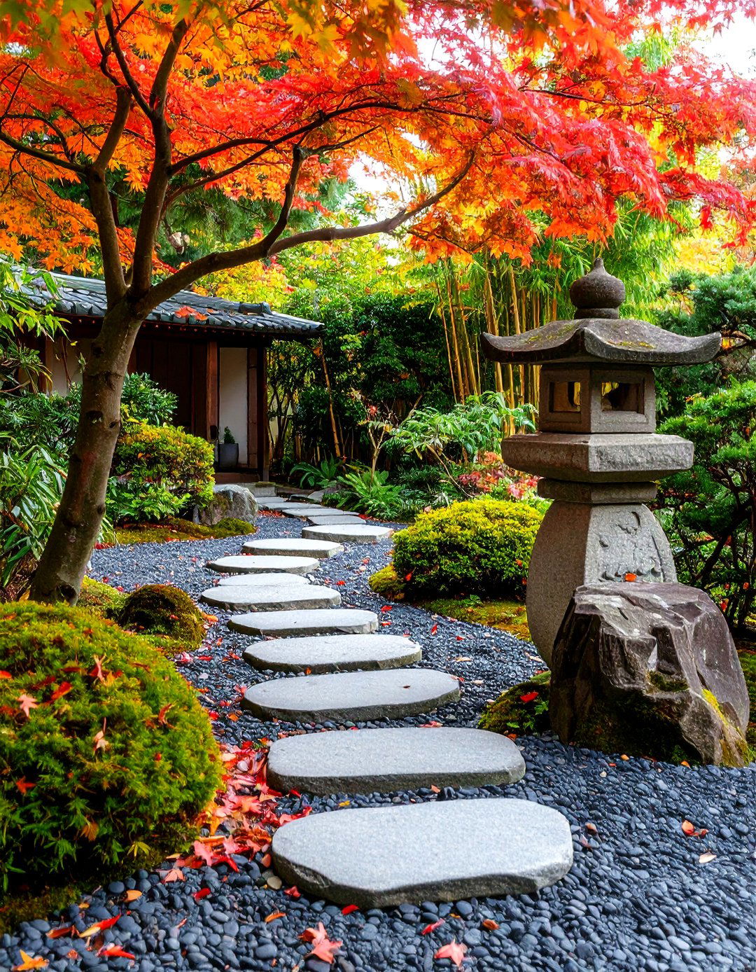 The Asian Inspired Front Landscape - 30 front landscape ideas
