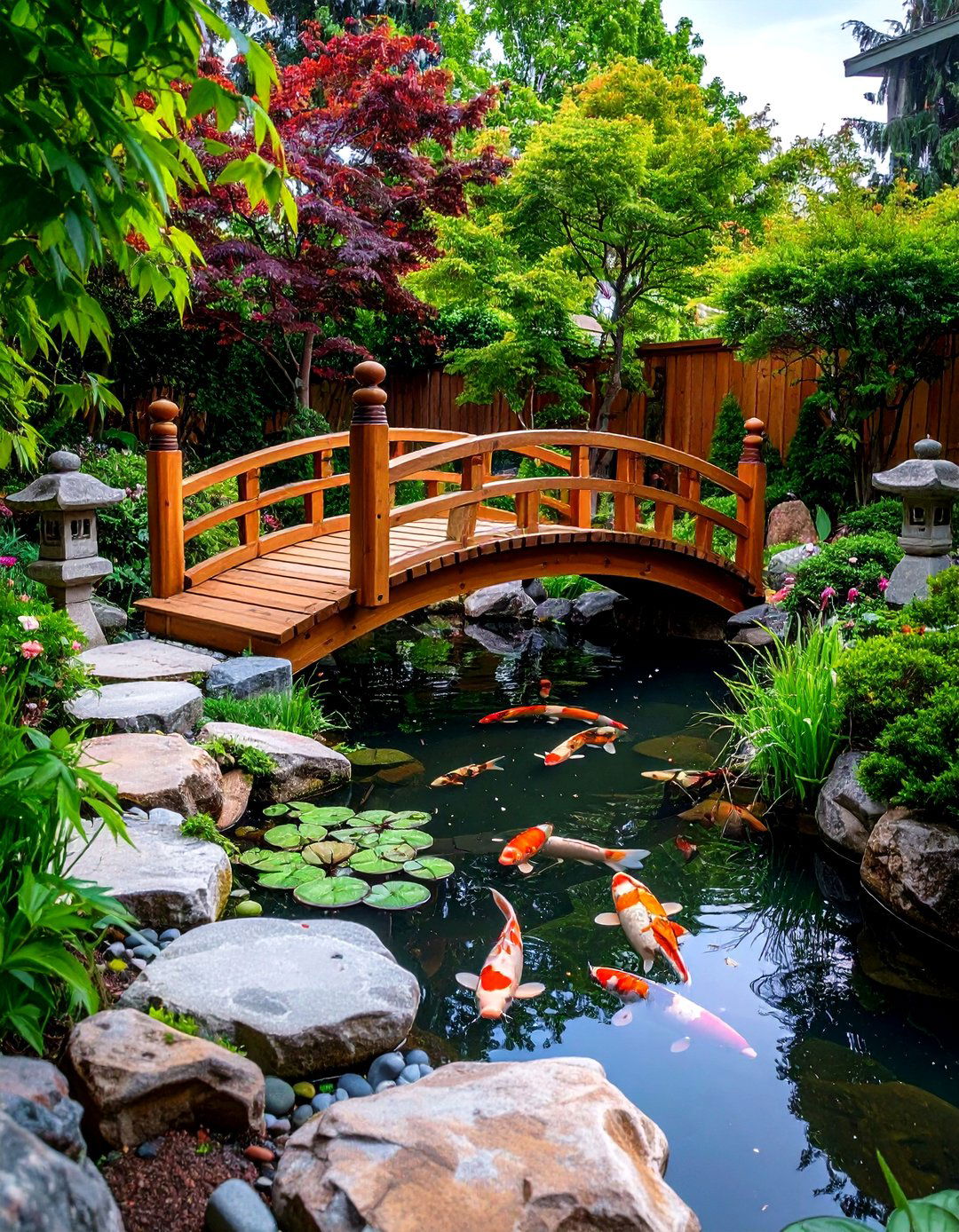 The Asian Inspired Tranquility Front Yard - 30 front yard landscape ideas