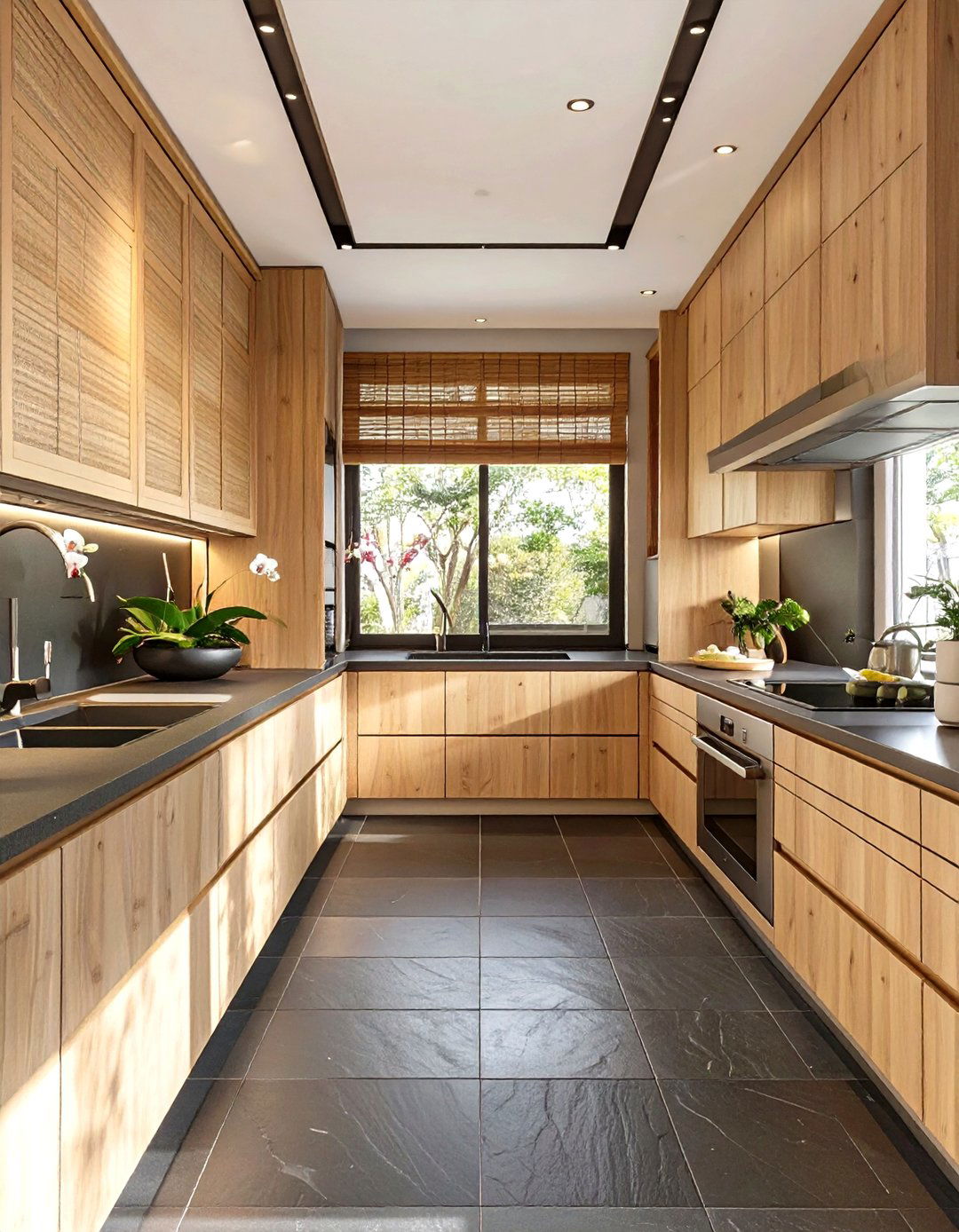 The Asian Zen Kitchen - 30 free kitchen design ideas