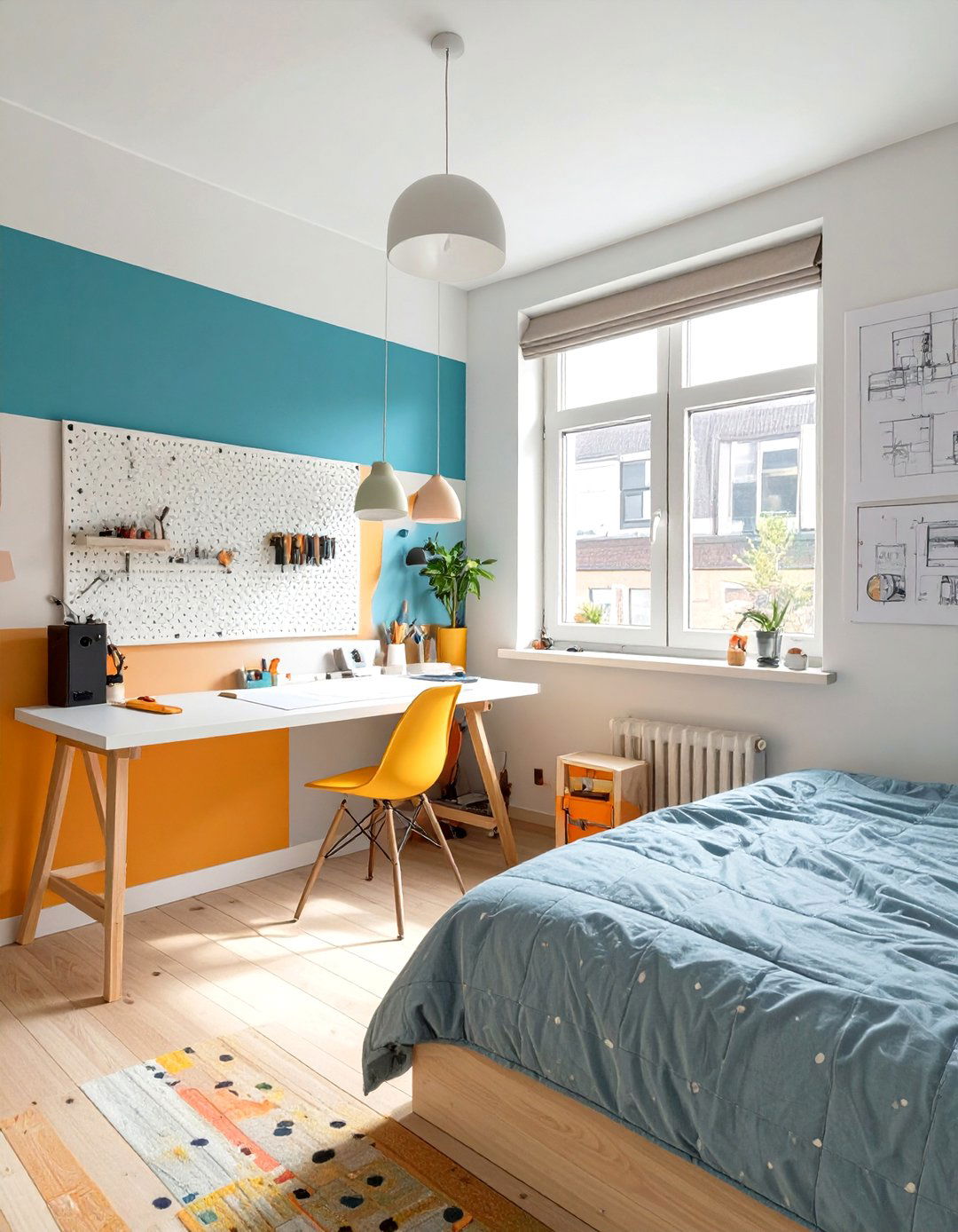The Aspiring Architects Studio Bedroom - 30 boy bedroom ideas