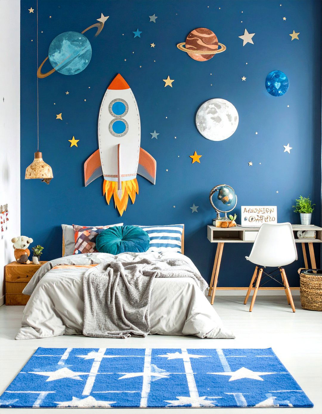 The Aspiring Astronauts Bedroom - 30 girl kids bedroom ideas