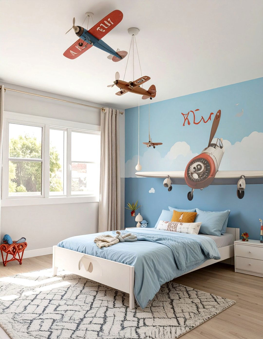 The Aspiring Aviators Bedroom - 30 awesome boy bedroom ideas