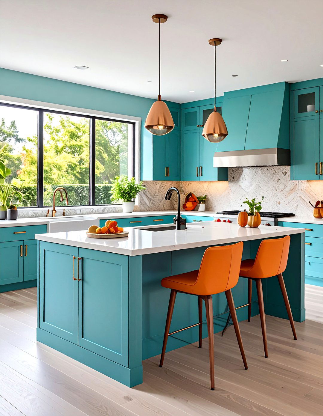 The Asymmetrical and Geometric Kitchen Island - 30 kitchen islands ideas