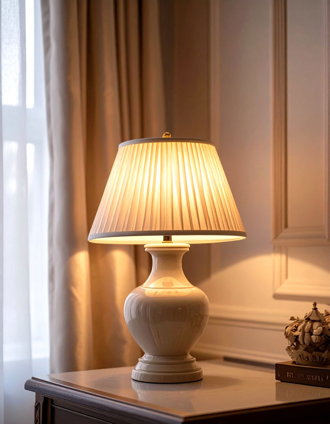 The Atmospheric Glow of Table Lamps - 30 old money interior design ideas