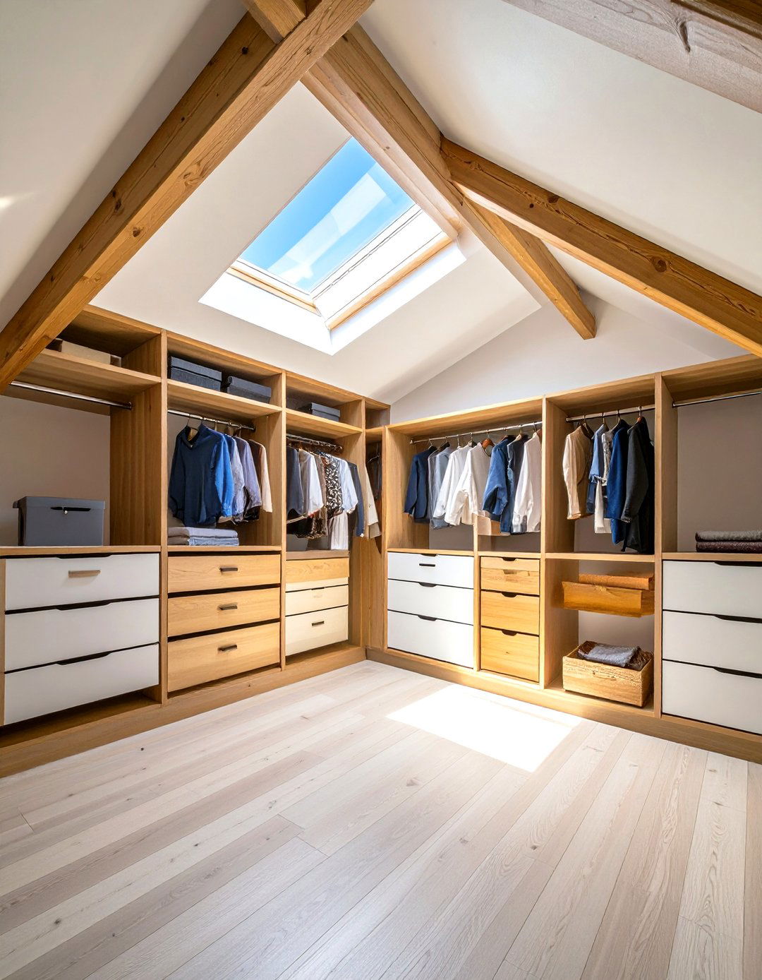 The Attic Conversion Closet - 30 design closet ideas