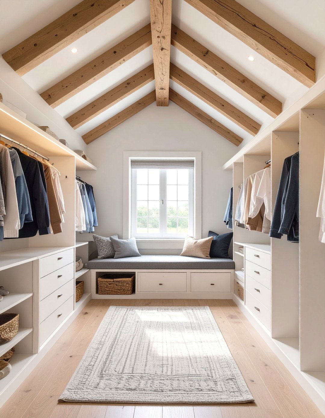 The Attic Conversion Closet - 30 design your own closet ideas
