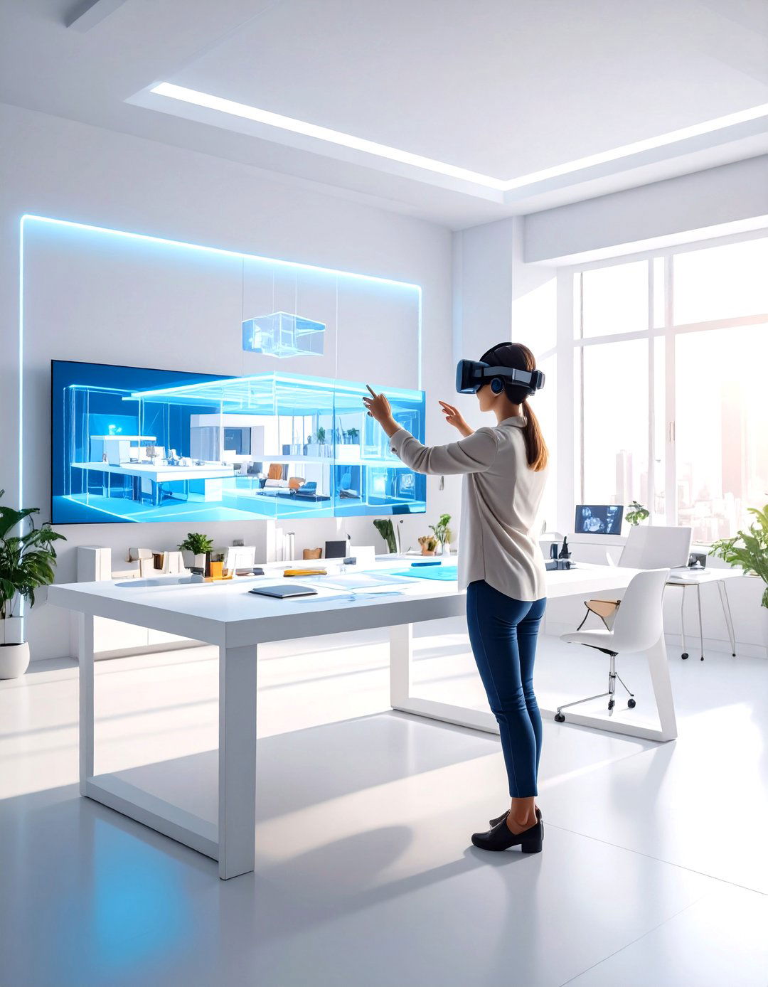 The Augmented Reality Design Studio - 30 futuristic interior design ideas