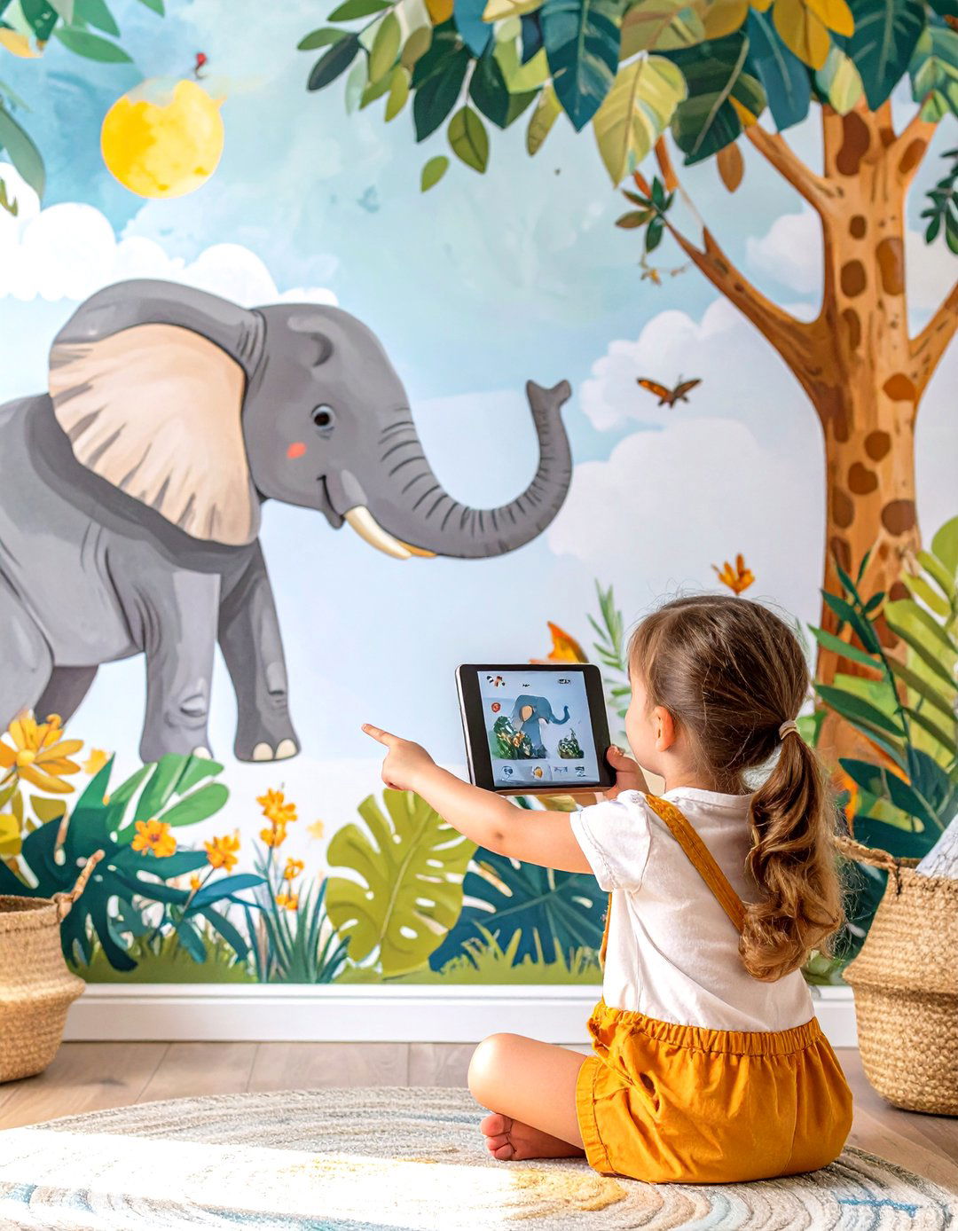The Augmented Reality Safari Nursery - 30 ai nursery design ideas