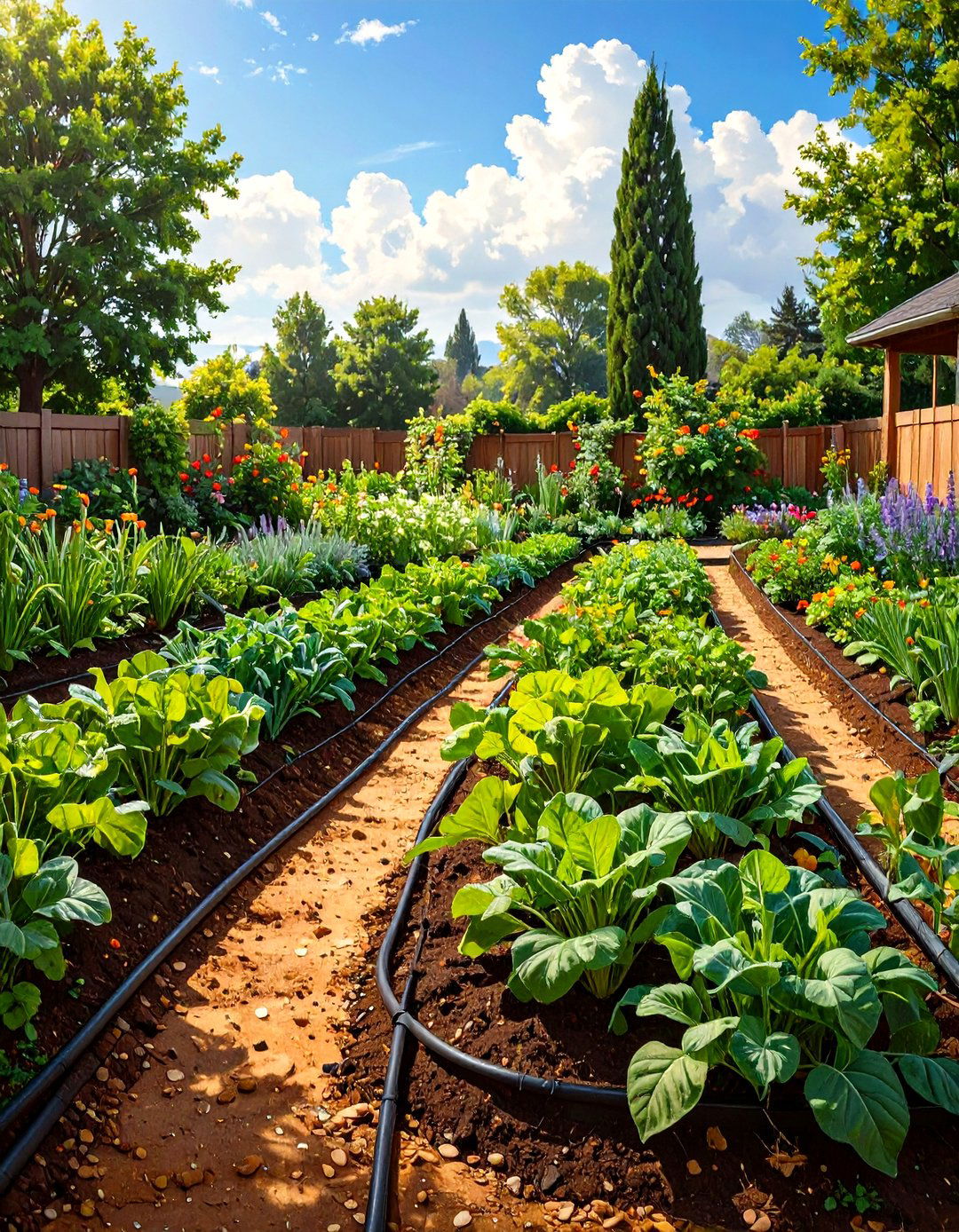 The Automated Irrigation System - 30 low maintenance landscaping ideas