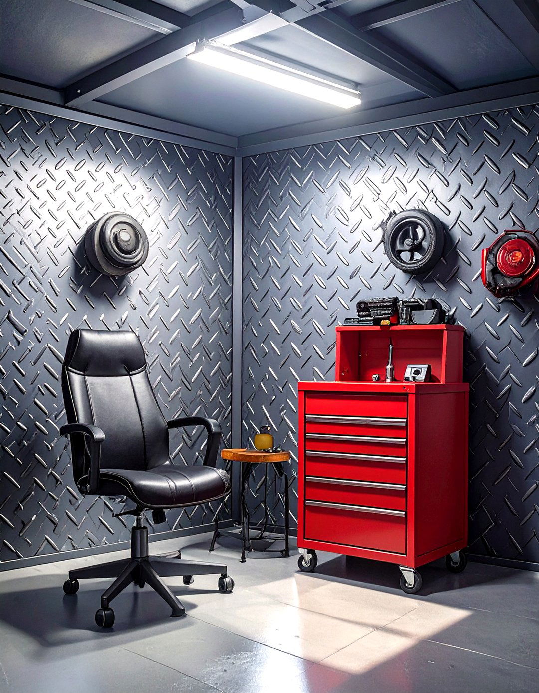 The Automotive Enthusiasts Garage Man Cave - 30 man cave ideas small room