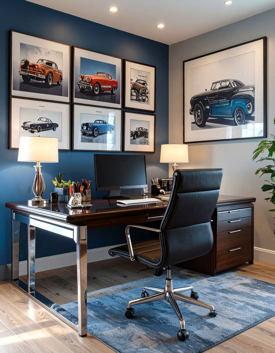 The Automotive Enthusiasts Garage - 30 home office ideas for him