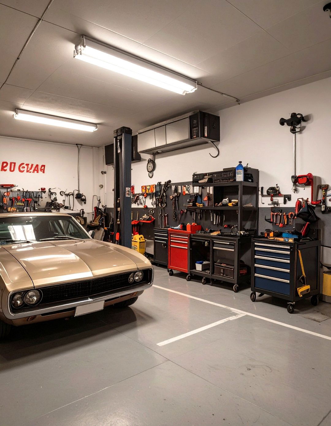 The Automotive Hobbyists Garage - 30 organize garage ideas