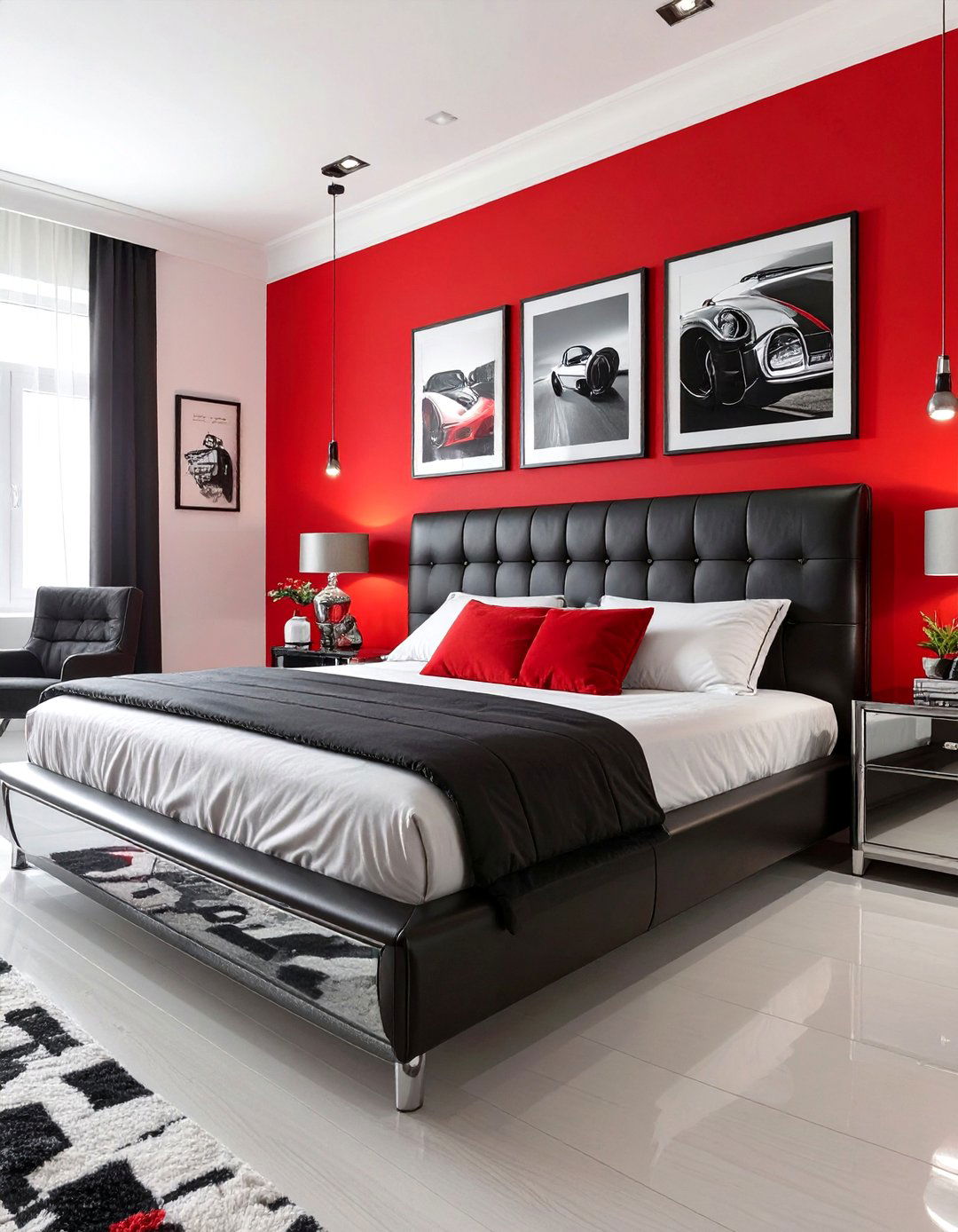 The Automotive Inspired Bedroom - 30 masculine bedroom ideas