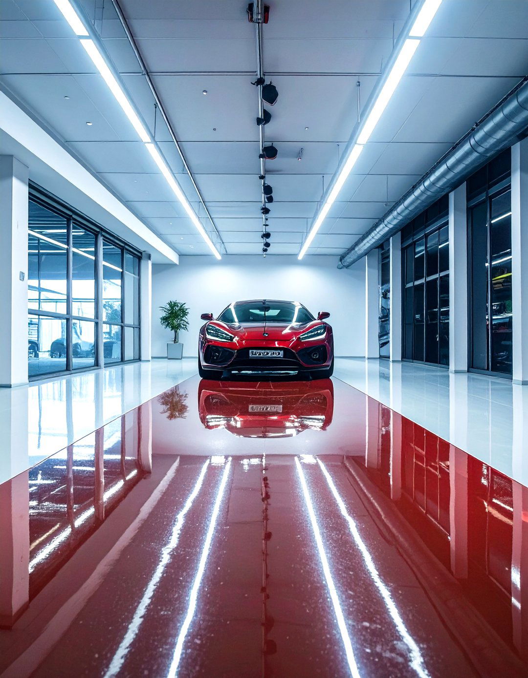 The Automotive Showroom Garage - 30 garage makeover ideas