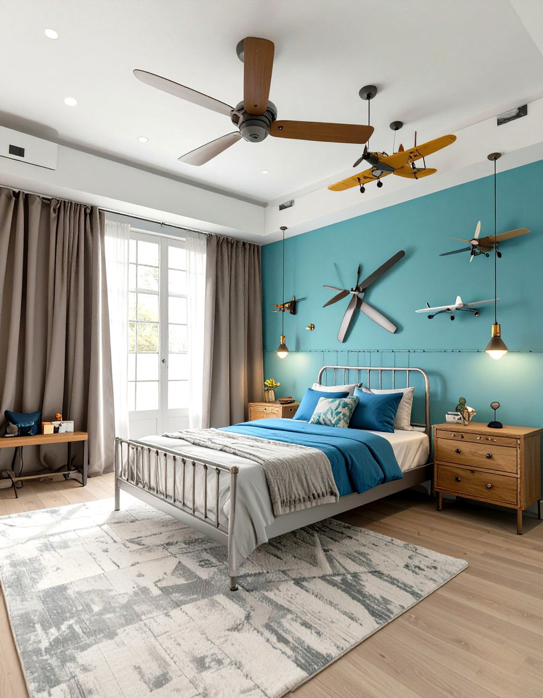 The Aviation Enthusiasts Hangar Bedroom - 30 boy bedroom ideas