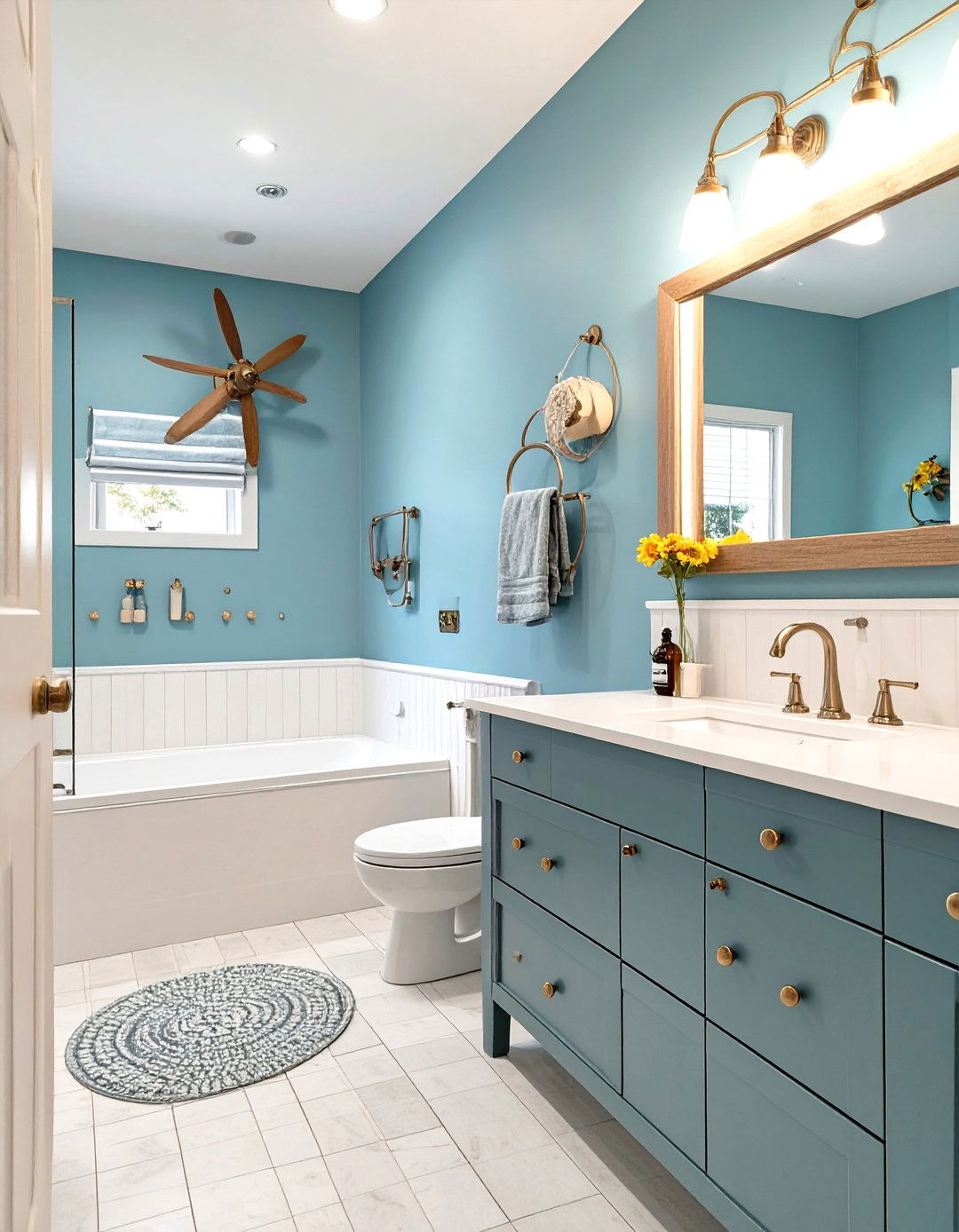 The Aviation Pilot Bathroom - 30 boys bathroom ideas