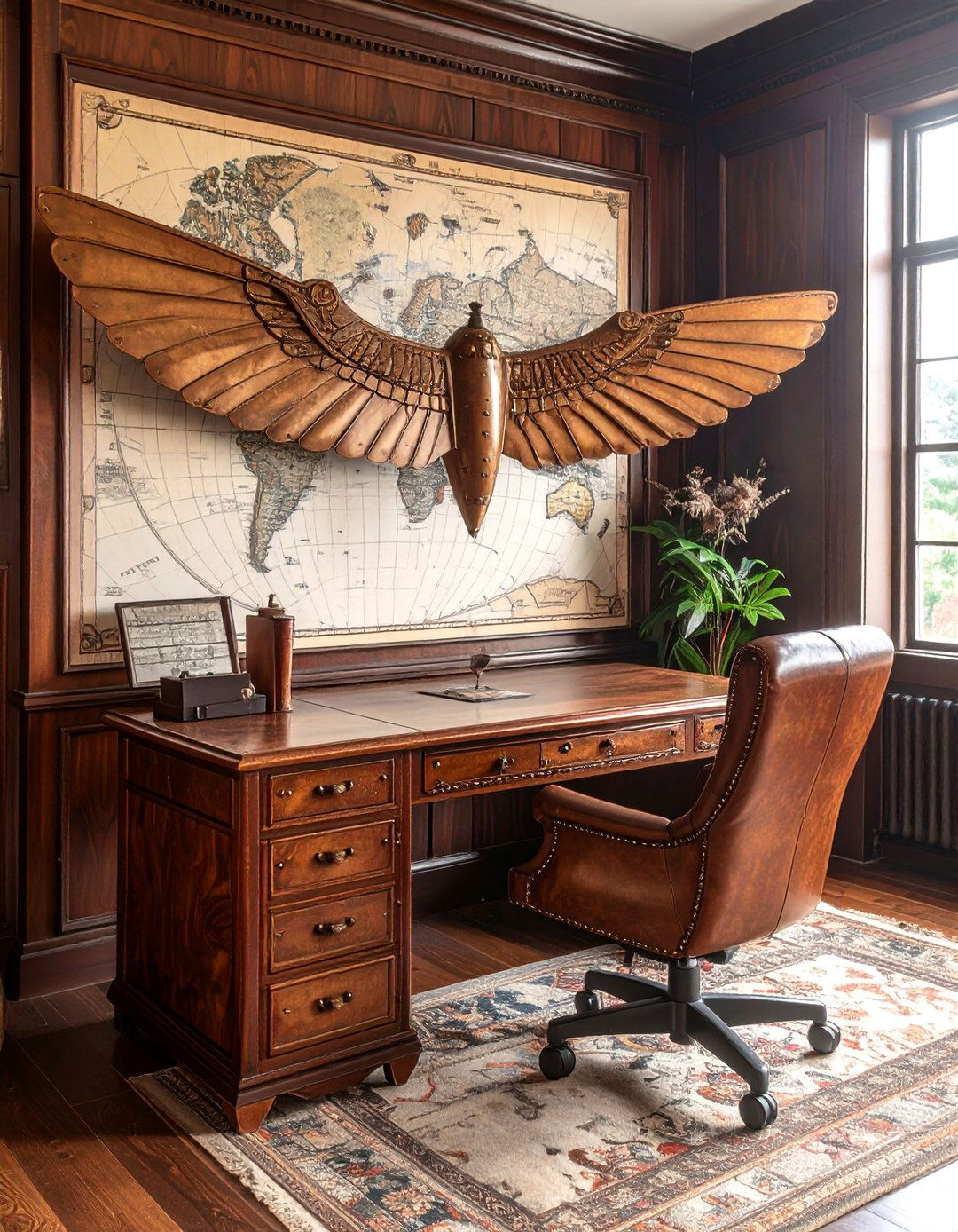 The Aviator Themed Study