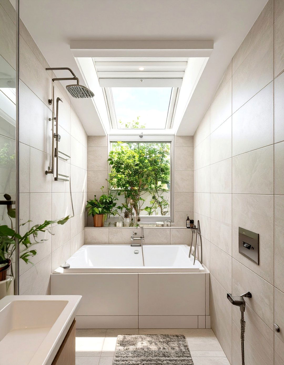 The Awning Window for Ventilation - 30 bathroom window ideas