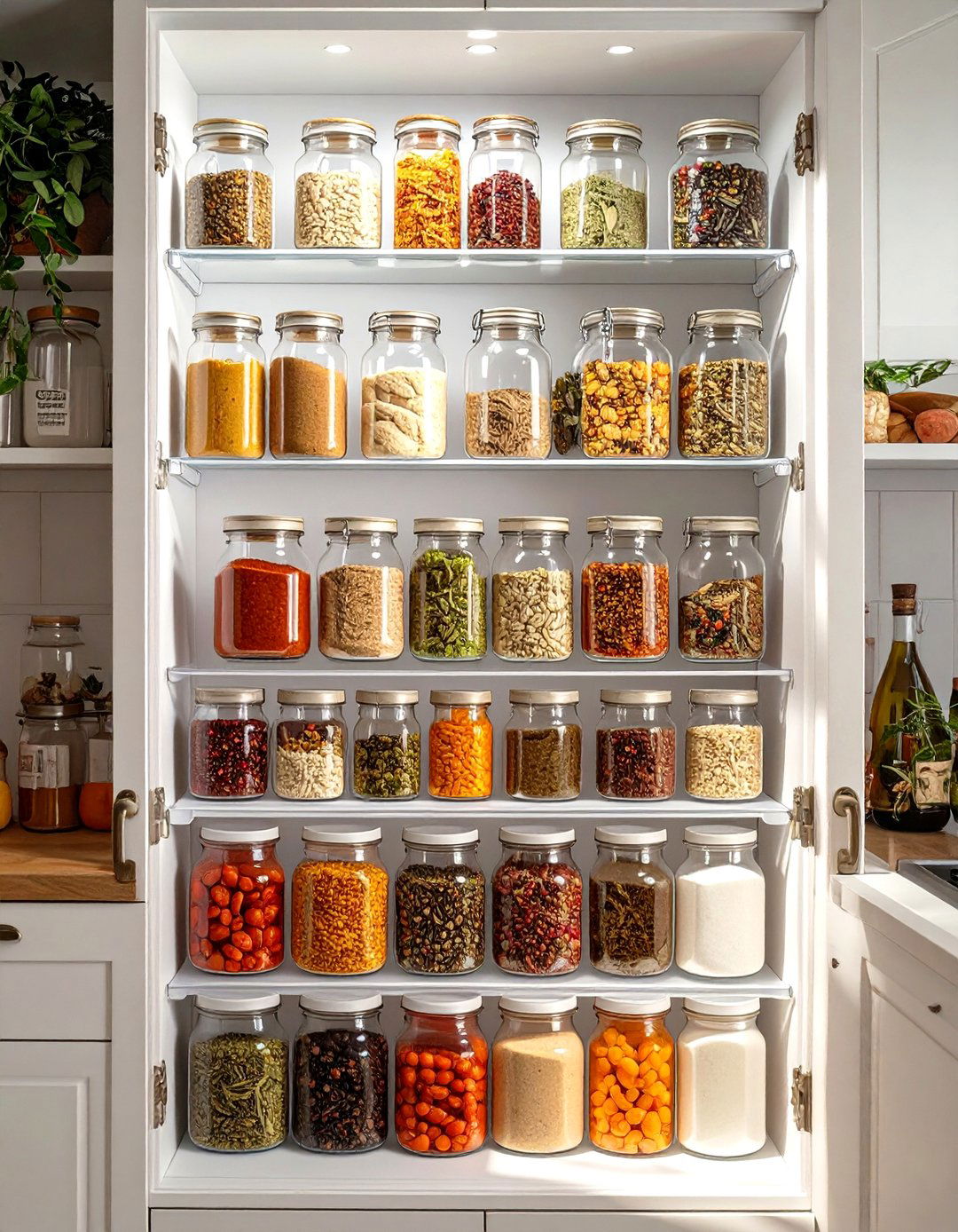 The Back of Door Pantry Organizer - 30 organize pantry ideas