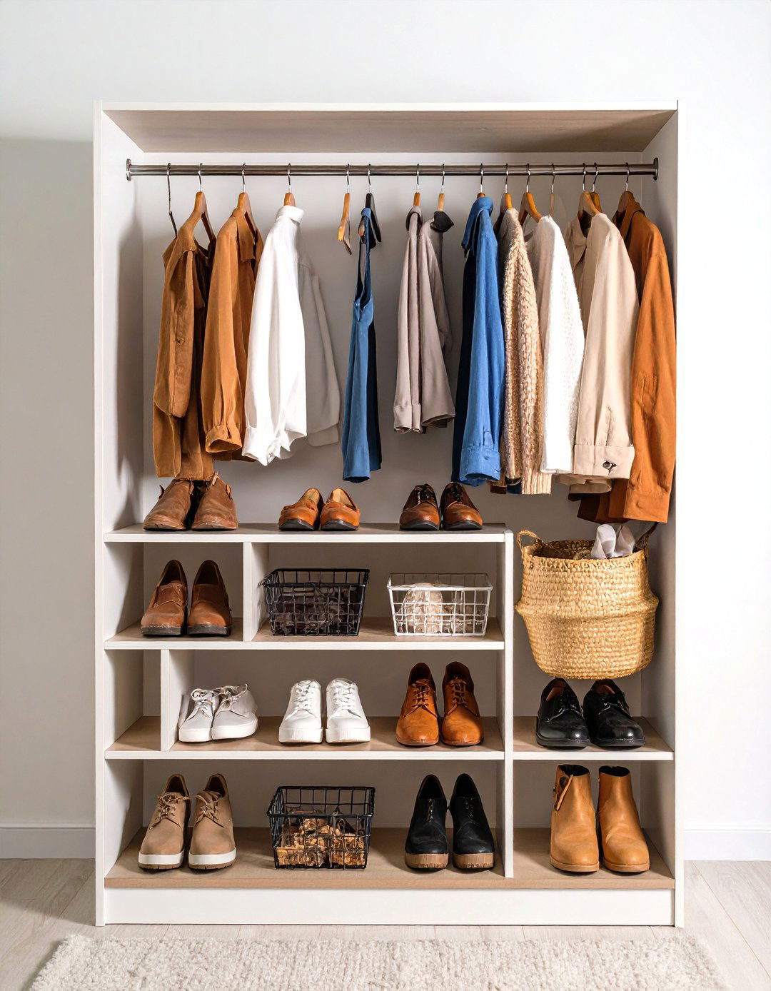The Back of the Door Organizer - 30 diy closet organizer ideas