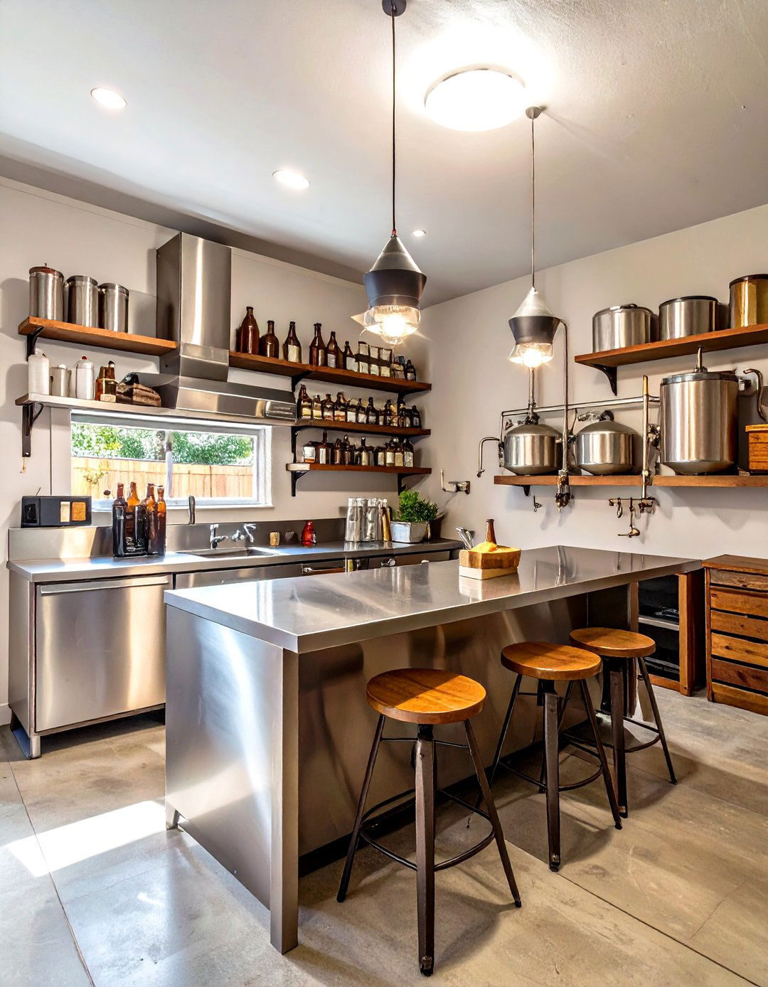 The Backyard Brewers Lab - 30 low budget small man cave ideas