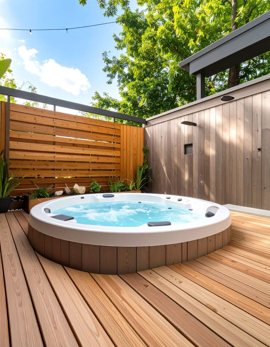 The Backyard Spa and Wellness Retreat - 30 cool backyard ideas