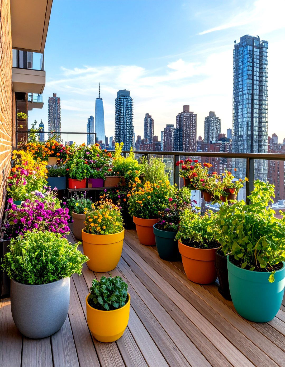 The Balcony Container Garden - 30 garden inspiration